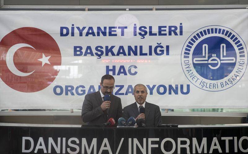 Ankara'dan ilk hac kafilesi uğurlandı