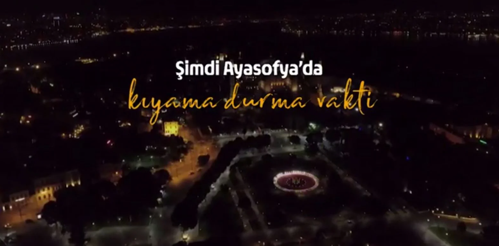 Ali Erbaş: Ayasofya'da kıyama durma vakti