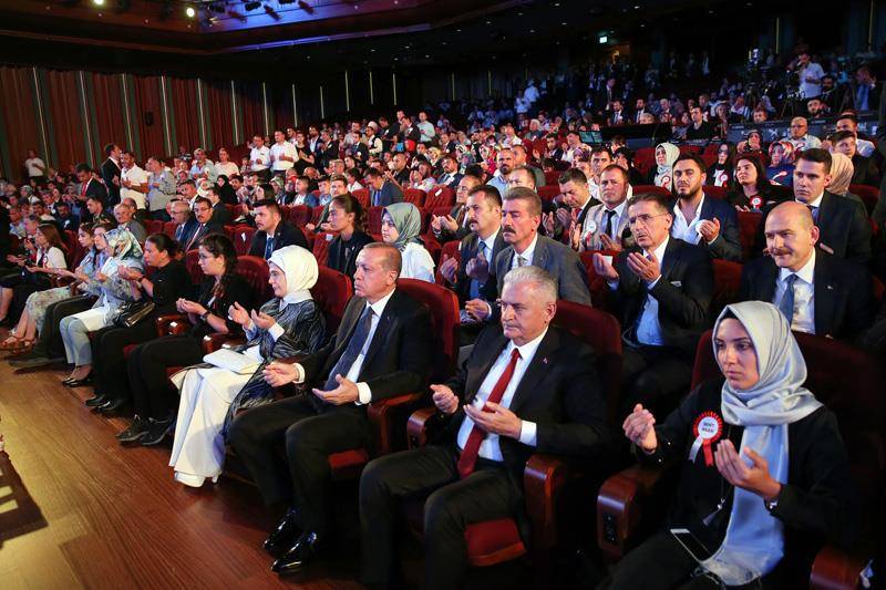 Beştepe'de '15 Temmuz Şehitleri Anma Programı' düzenlendi